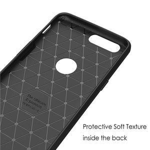 REALIKE&reg; OnePlus 5 Back Cover, [Vibrance Series] Protective Slider Style Slim Carbon Fiber Case Cover For OnePlus Five Metallic Black