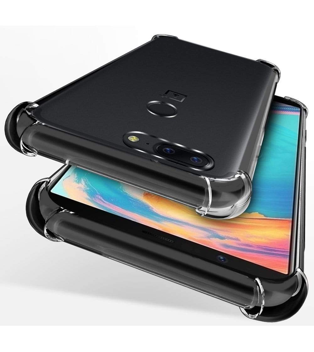 REALIKE&reg; OnePlus 5T Back Cover, Flexible TPU Gel Rubber Soft Silicone Protective Transparent Cover for OnePlus 5T