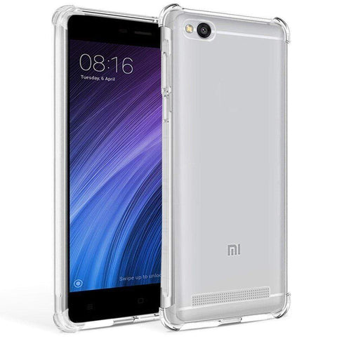 Image of REALIKE&reg; Redmi 5A Back Cover, Branded Case With Ultimate Protection From Drops, Flexible Silicon Tpu Back Case For Xiaomi Mi Redmi 5A [Crystal Clear Series] (CLEAR)