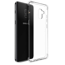 REALIKE&reg; Samsung A8 Plus Cover, Anti-fingerprint Soft Transparent Back Cover Case for Samsung A8 Plus 2018 (Clear)