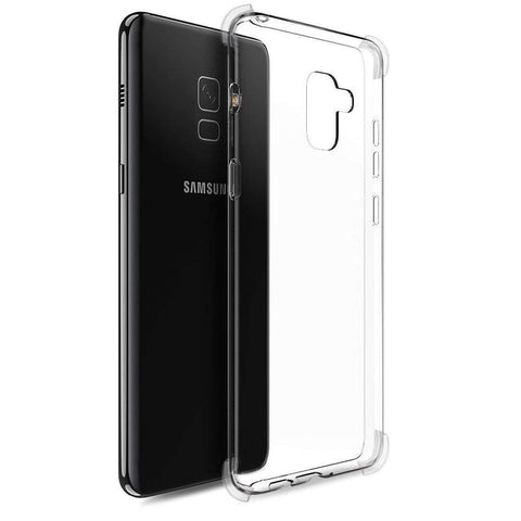 Image of REALIKE&reg; Samsung A8 Plus Cover, Anti-fingerprint Soft Transparent Back Cover Case for Samsung A8 Plus 2018 (Clear)