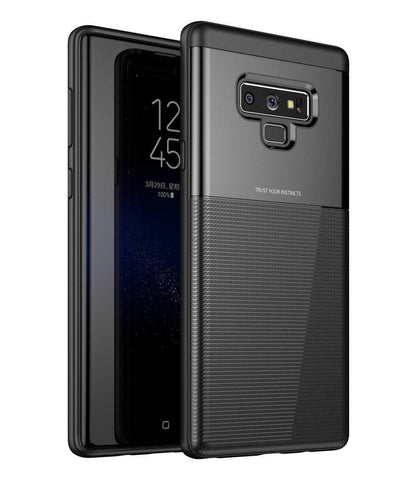 Image of REALIKE® Samsung Galaxy Note 9 Cover Flexible Carbon Fiber Design Lightweight Shockproof Case for Samsung Galaxy Note 9-2018
