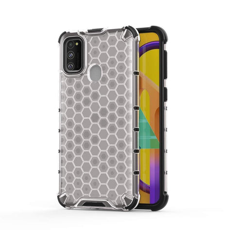 Image of REALIKE Samsung M30S Back Cover, Full Transparent Anti Scratch Full Shockproof Back Case for Samsung M30S (Full Clear)