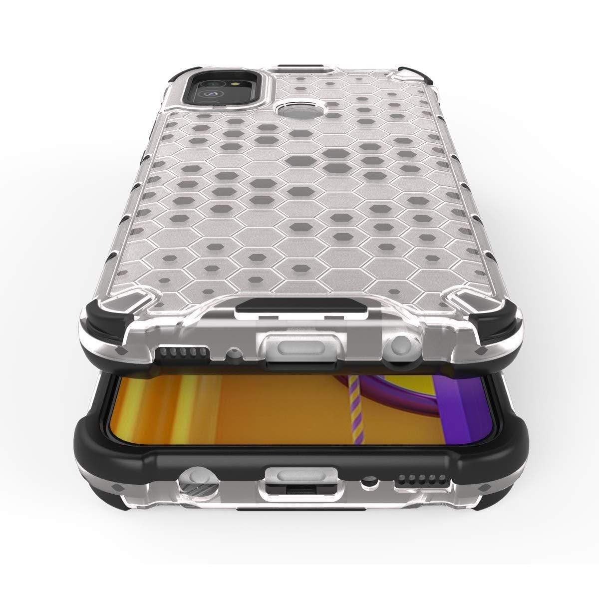 REALIKE Samsung M30S Back Cover, Full Transparent Anti Scratch Full Shockproof Back Case for Samsung M30S (Full Clear)