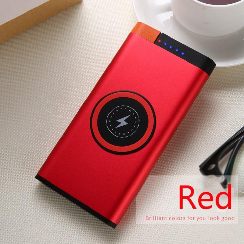 REALIKE® Slim 10000 Mah Power Bank Portable Ultra-thin Polymer Metal Alloy Powerbank