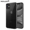 REALIKE Special Design iPhone 11 Case, Anti Scratch Back Cover for iPhone 11 (Clear/Black)