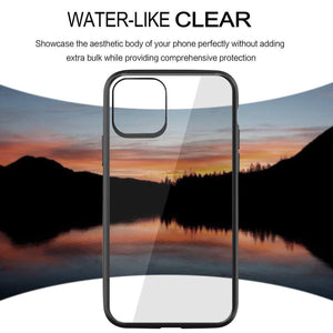 REALIKE Special Design iPhone 11 Case, Anti Scratch Back Cover for iPhone 11 (Clear/Black)