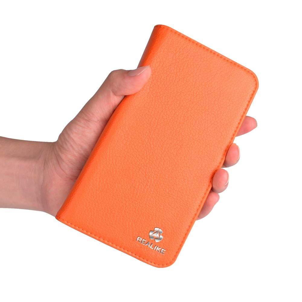 REALIKE® Specially Designed Leather Cover, Case with Ultimate Protection, Premium Quality Case for iPhone 8