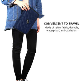 REALIKE Travel Cable Organizer, Electronic Accessories Organizer for Cord, Hard Drive, Earphone, Power Bank and Others