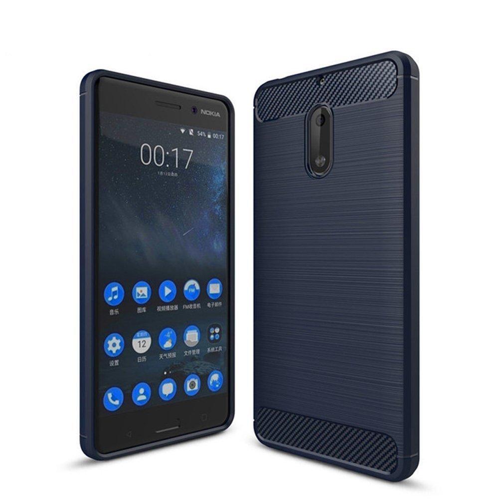 Realike Ultimate Protection Back Cover For Nokia 6 - Metalic Blue