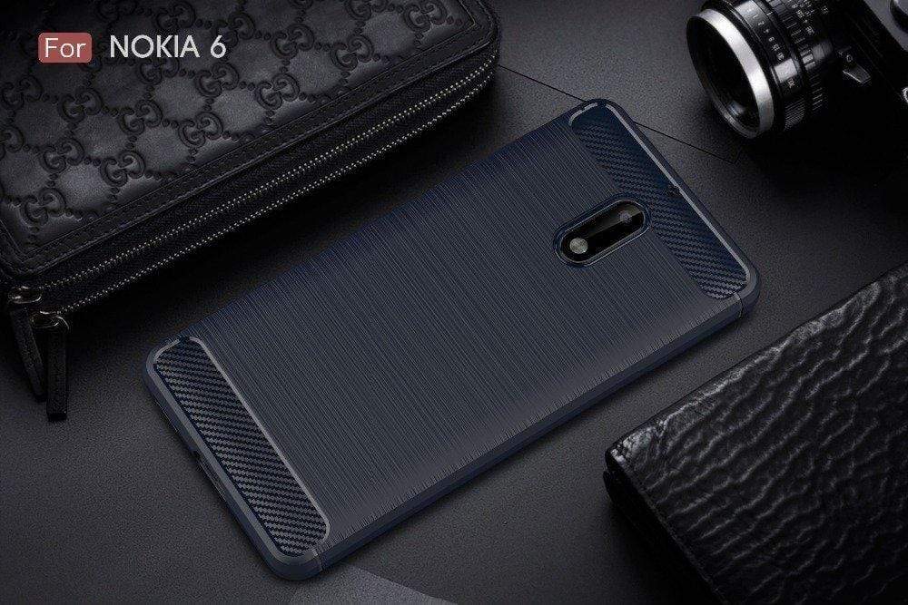 Realike Ultimate Protection Back Cover For Nokia 6 - Metalic Blue