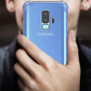 REALIKE® Ultra Slim Soft TPU Transparent Case for Samsung Galaxy S9 Plus, Anti-Scratch Shock-Absorption Protective Cover For Samsung Galaxy S9 Plus