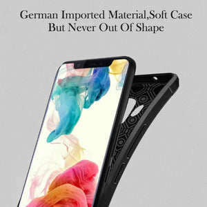 REALIKE® Xiaomi Poco F1 Back Cover, Ultimate Protection from Drops, Durable, Anti Scratch, Perfect Fit Litchi Pattern Back Cover for Xiaomi Poco F1 2018 {Litchi Black}