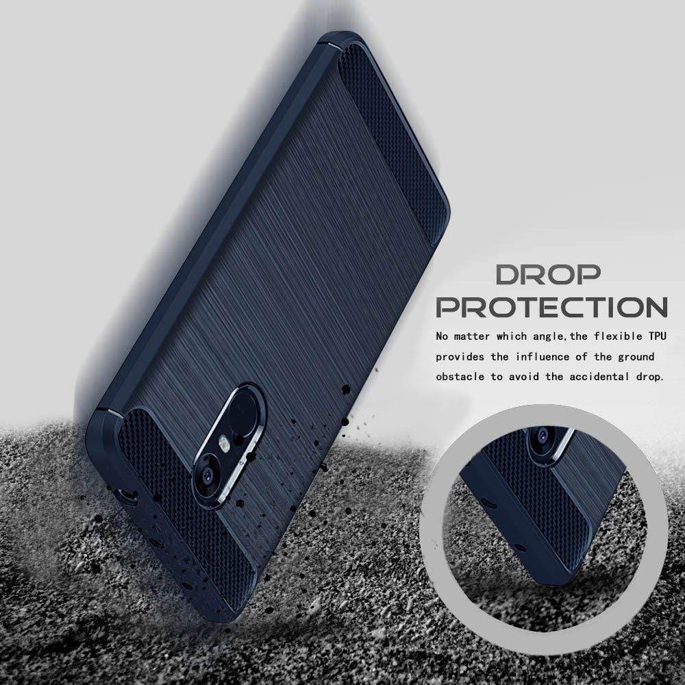 Redmi Note 4 Armor Case (INDIAN Version) REALIKE® Ultimate Protection from Drops in Slim profile, Durable, Anti Scratch, Perfect Fit, Air Cushion Anti Shock Technology, Flexible Tough TPU Phone Back Cover for Redmi Note 4 100% Fit For INDIAN Version-