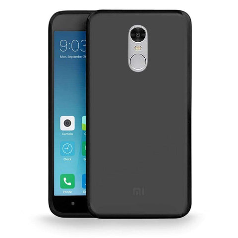 Image of Redmi Note 4 Back Cover Case,REALIKE™ {Imported} Premium 360 Silicon Soft Case For Xiaomi Redmi Note 4 - 100% Fit For INDIAN Version(Carbon Black)