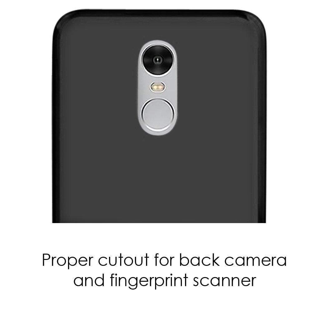 Redmi Note 4 Back Cover Case,REALIKE™ {Imported} Premium 360 Silicon Soft Case For Xiaomi Redmi Note 4 - 100% Fit For INDIAN Version(Carbon Black)