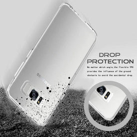 Samsung S8 2017 Back Cover Case, REALIKE™ Branded Imported Cover, Ultimate Protection from Drops in Slim profile, Durable, Anti Scratch, Perfect Fit, Air Cushion Anti Shock Technology, Flexible Tough TPU Phone Back Cover for Samsung Galaxy S8