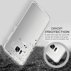 Samsung S8 2017 Back Cover Case, REALIKE&trade; Branded Imported Cover, Ultimate Protection from Drops in Slim profile, Durable, Anti Scratch, Perfect Fit, Air Cushion Anti Shock Technology, Flexible Tough TPU Phone Back Cover for Samsung Galaxy S8