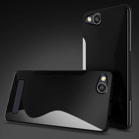 Image of Xiaomi Redmi 4A Back Cover, REALIKE Branded Case With Ultimate Protection From Drops In Slim Profile, Flexible Silicon Tpu Back Case For Redmi Mi 4A [Crystal Clear Series]