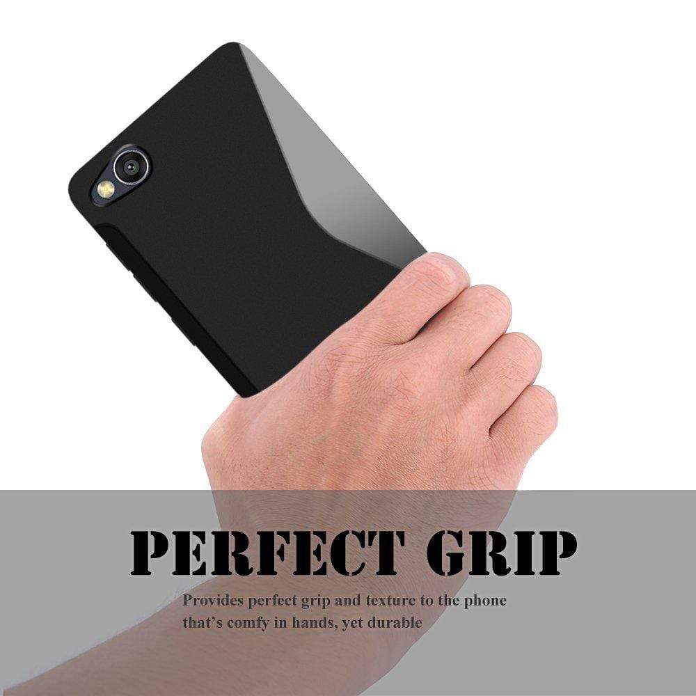 Xiaomi Redmi 4A Back Cover, REALIKE Branded Case With Ultimate Protection From Drops In Slim Profile, Flexible Silicon Tpu Back Case For Redmi Mi 4A [Crystal Clear Series]