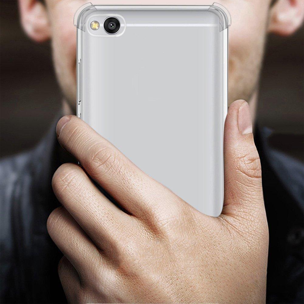 Xiaomi Redmi 4A Back Cover, REALIKE Branded Case With Ultimate Protection From Drops In Slim Profile, Flexible Silicon Tpu Back Case For Xiaomi Mi Redmi 4A [Crystal Clear Series]